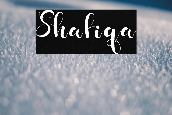 Shafiqa Example 3
