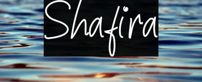 Shafira Example 1