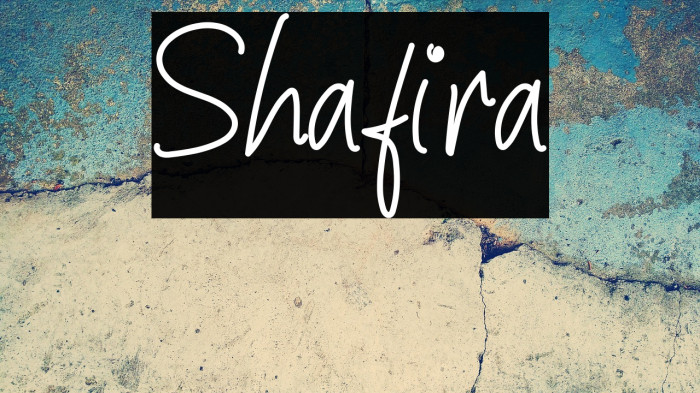 Shafira Example 3
