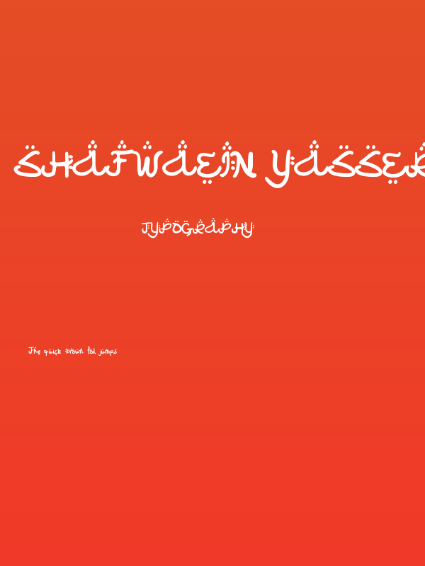 Shafwaein Yasser Poster