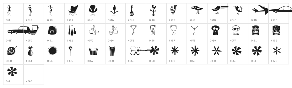 Shag-Shagbats Character Map