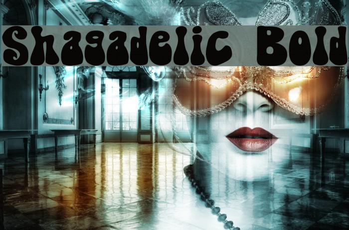 Shagadelic Bold Font examples
