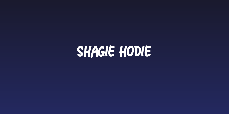 Shagie Hodie Social Header