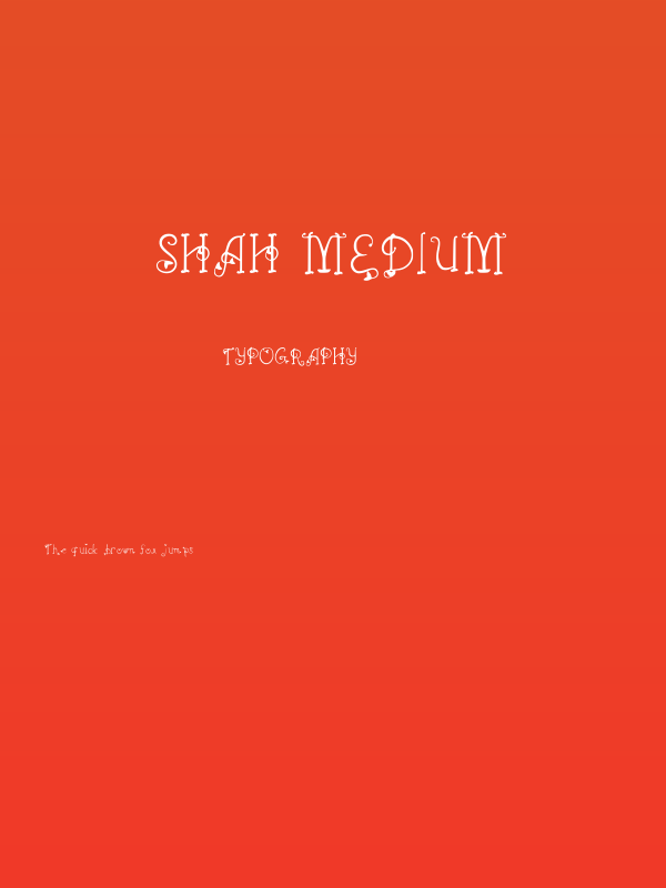 Shah Medium Poster
