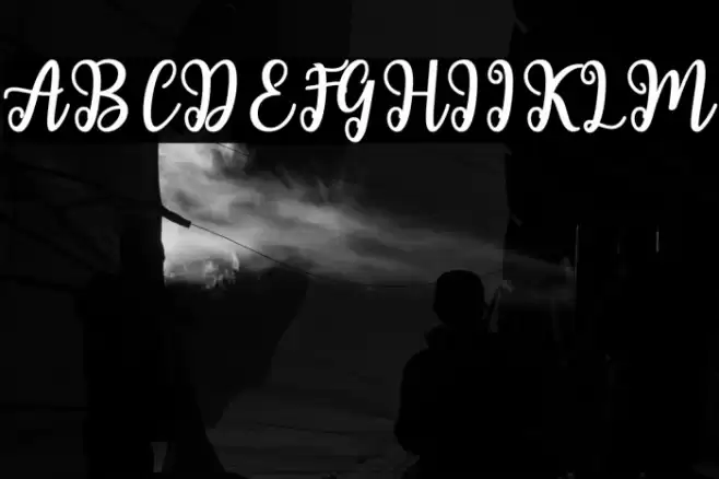 ShailaScript Font examples