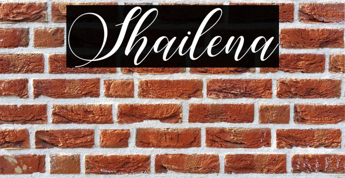 Shailena Example 1