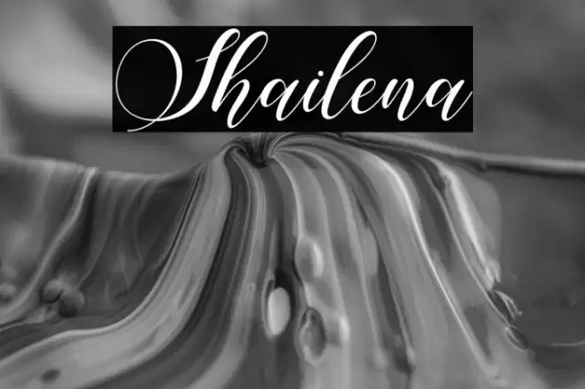 Shailena Font examples