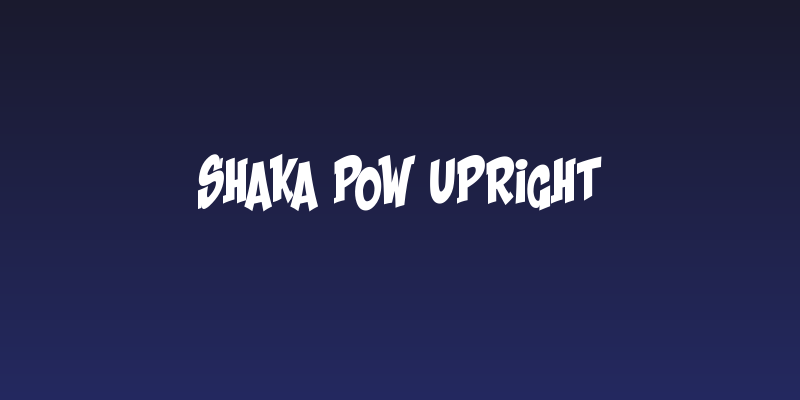 Shaka Pow Upright Social Header
