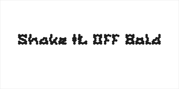 Shake It Off Bold Logo