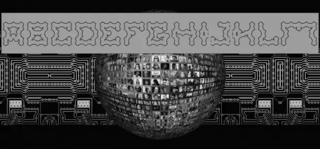 Shake It Off-Hollow-Inverse Font examples