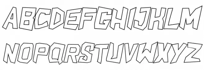 ShakeAndBake Ultra Italic Schriftart Groß