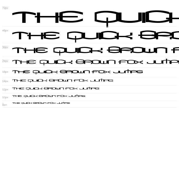 ShakeDown SemiBold Waterfall