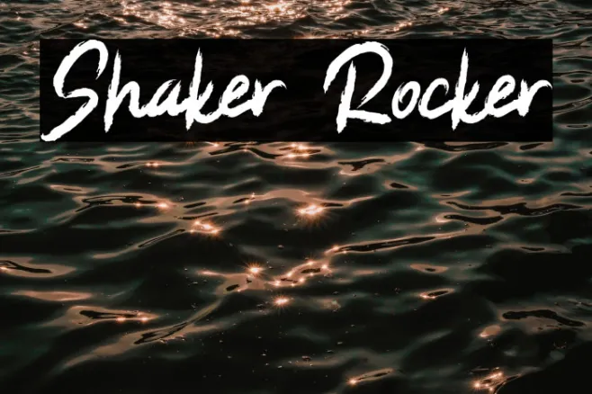 Shaker Rocker Example 2