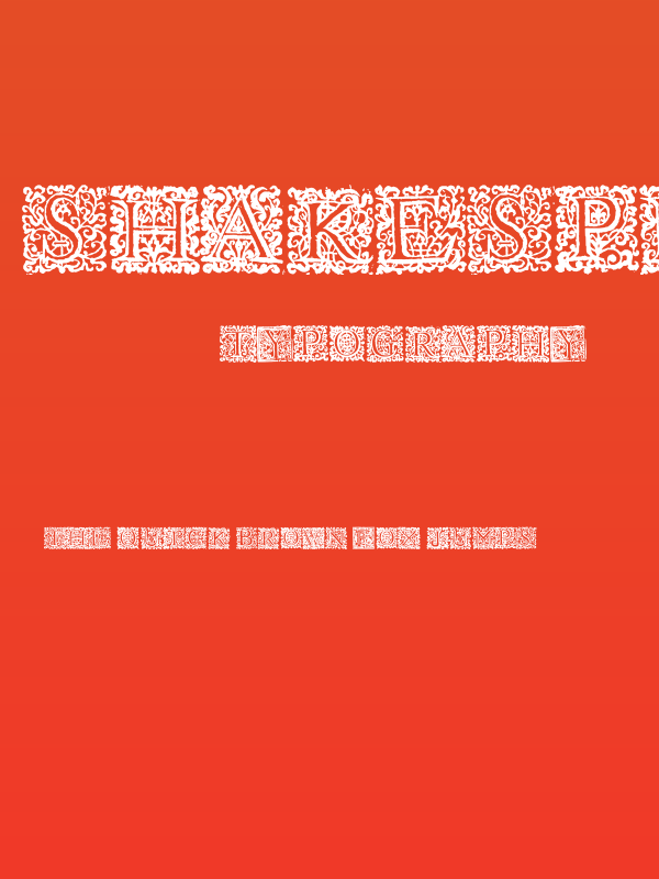 Shakespeare To Be Or Not To Be Poster