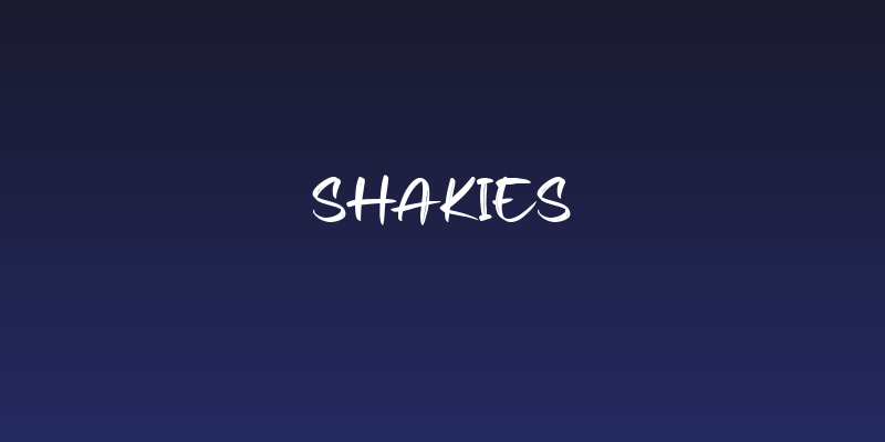Shakies Social Header