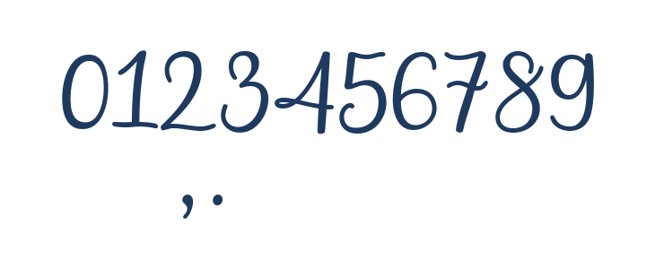 Shakila Script Regular Other Characters