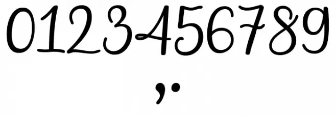 Shakila Script Regular Font OTHER CHARS