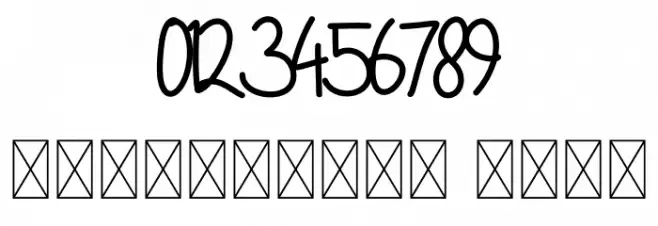 Shakila Yasmin Font OTHER CHARS