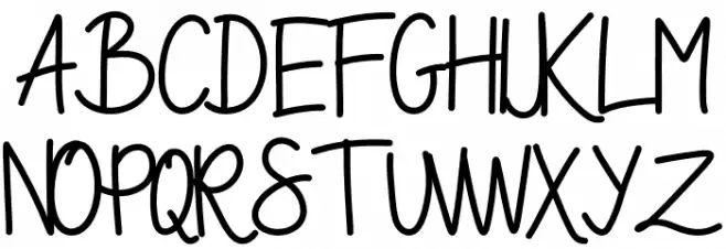 Shakila Yasmin Schriftart Groß
