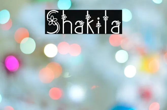 Shakila Example 1