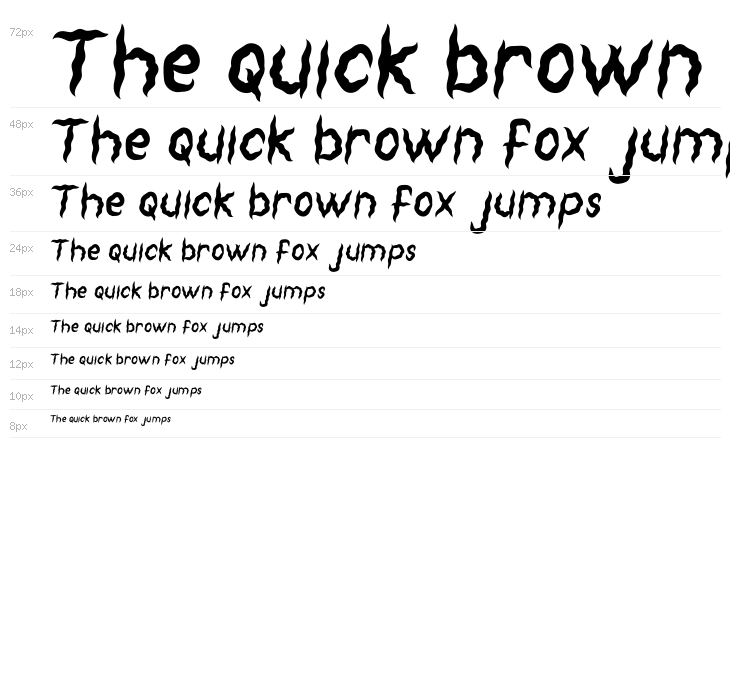 Shaky Halloween Waterfall