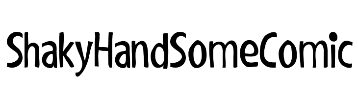 ShakyHandSomeComic Font