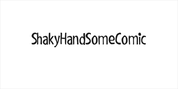 ShakyHandSomeComic Logo