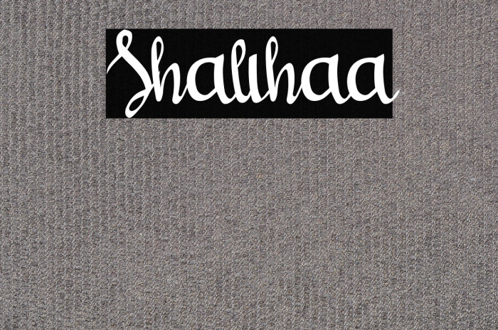 Shalihaa Example 1