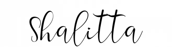Shalitta  Frei Schriftart Herunterladen
