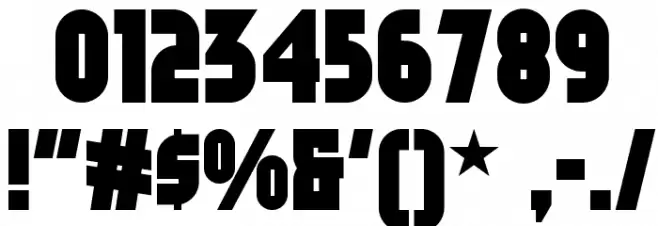 Shall We Gdansk NF Font OTHER CHARS