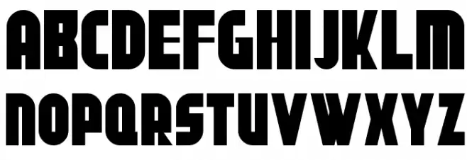 ShallWeGdanskNF フォント 大文字