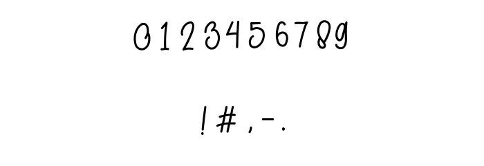 Shallamander Font OTHER CHARS