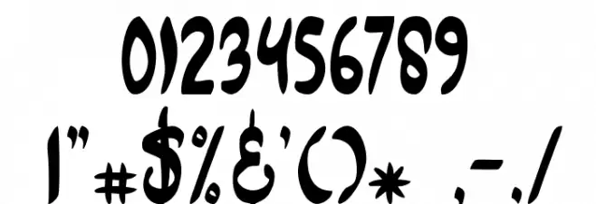 Shalleh Font OTHER CHARS