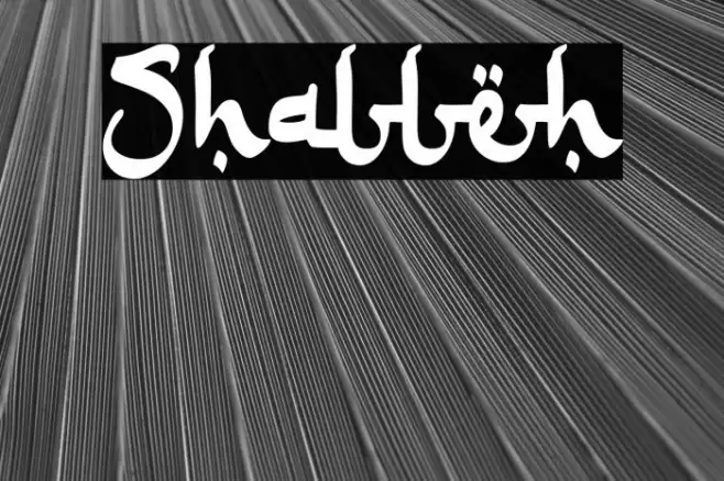 Shalleh Font examples