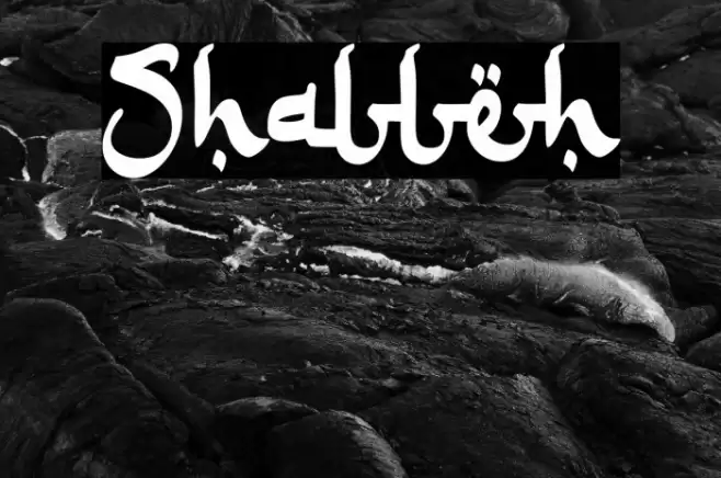 Shalleh Font examples