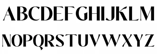 Shallota Black Font UPPERCASE