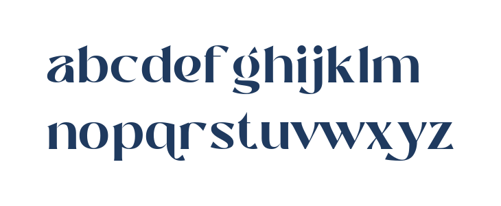 Shallota Black Lowercase