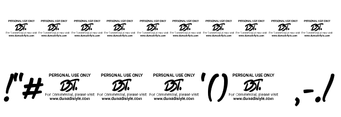 Shallow Thoughts Font OTHER CHARS
