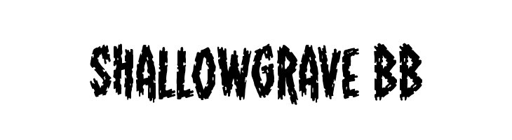 ShallowGrave BB  नि: शुल्क फ़ॉन्ट्स डाउनलोड