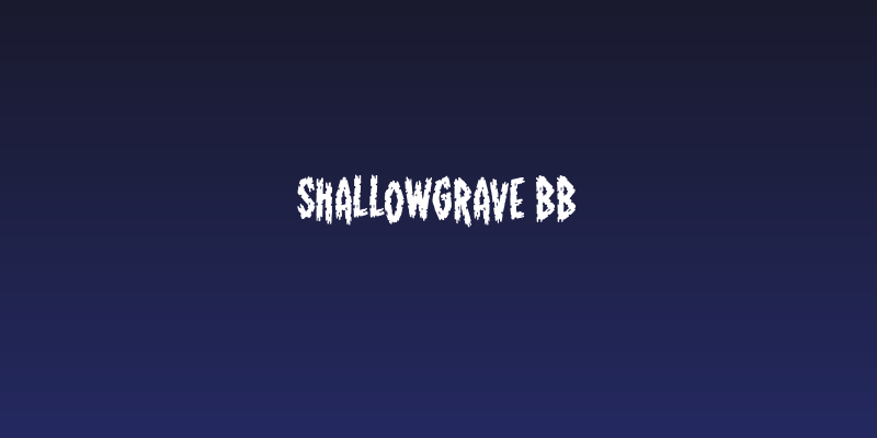 ShallowGrave BB Social Header