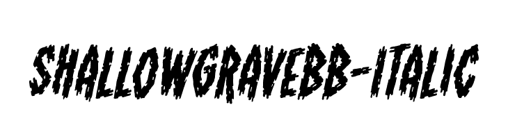 ShallowGraveBB-Italic  لخطوط تنزيل