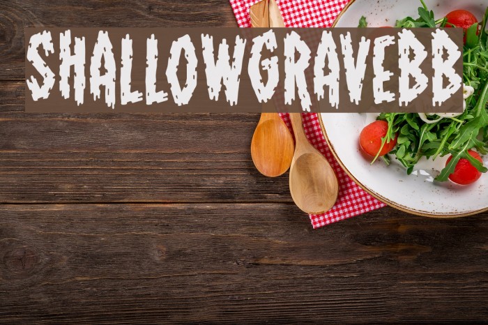 ShallowGraveBB Font examples