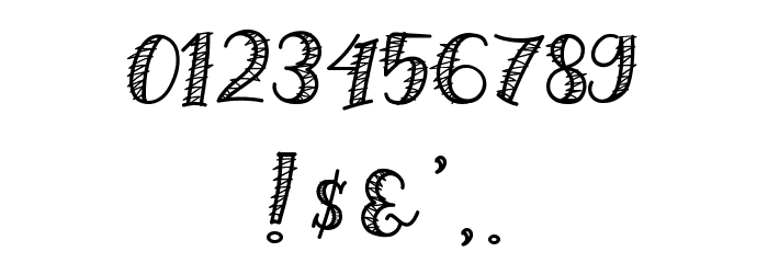 Shalmone Hunter Font OTHER CHARS