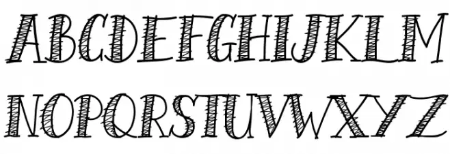 Shalmone Hunter Font UPPERCASE