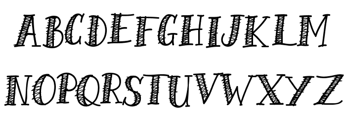 Shalmone Hunter Font LOWERCASE