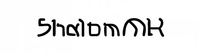 ShalomMK  Frei Schriftart Herunterladen