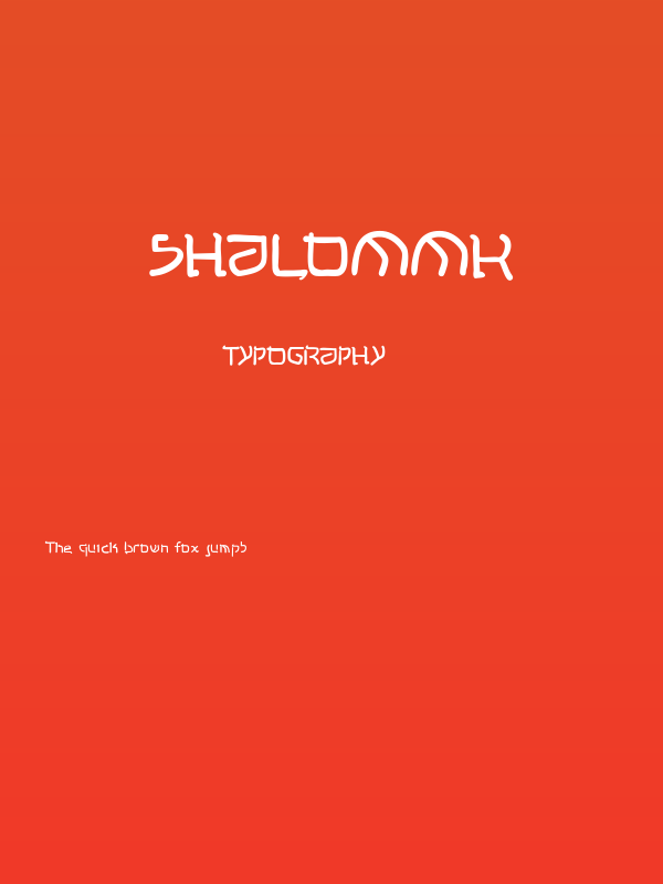 ShalomMK Poster