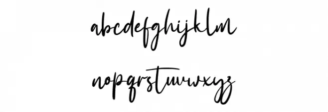 Shalytta خط أحرف صغيرة