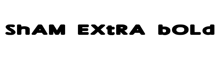 Шрифт extrabold