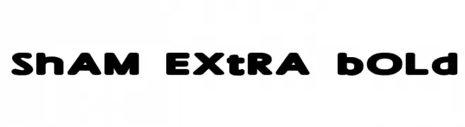 Sham Extra Bold 